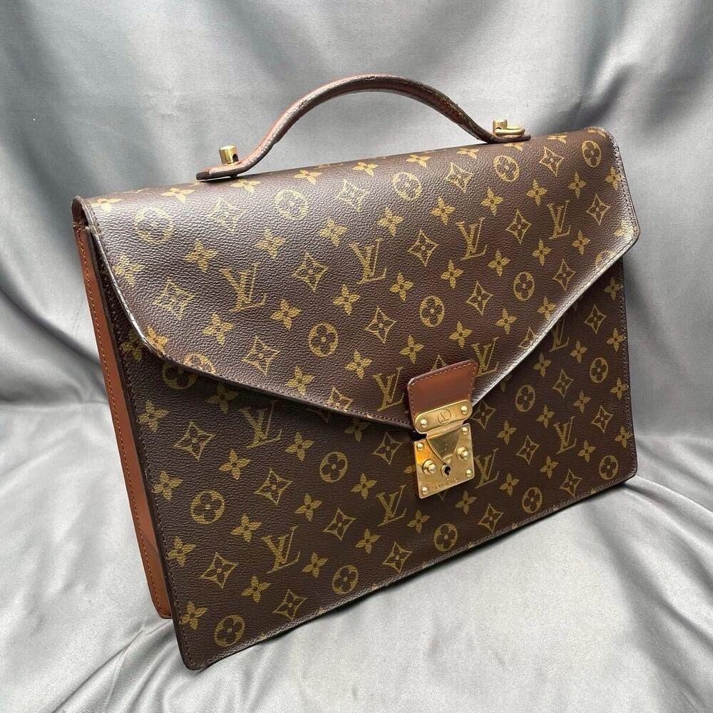 Louis Vuitton Monogram Serviette Conseiller Business Bag Briefcase